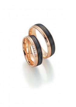 Trauringe Carbon von Fischer 22 01180/060